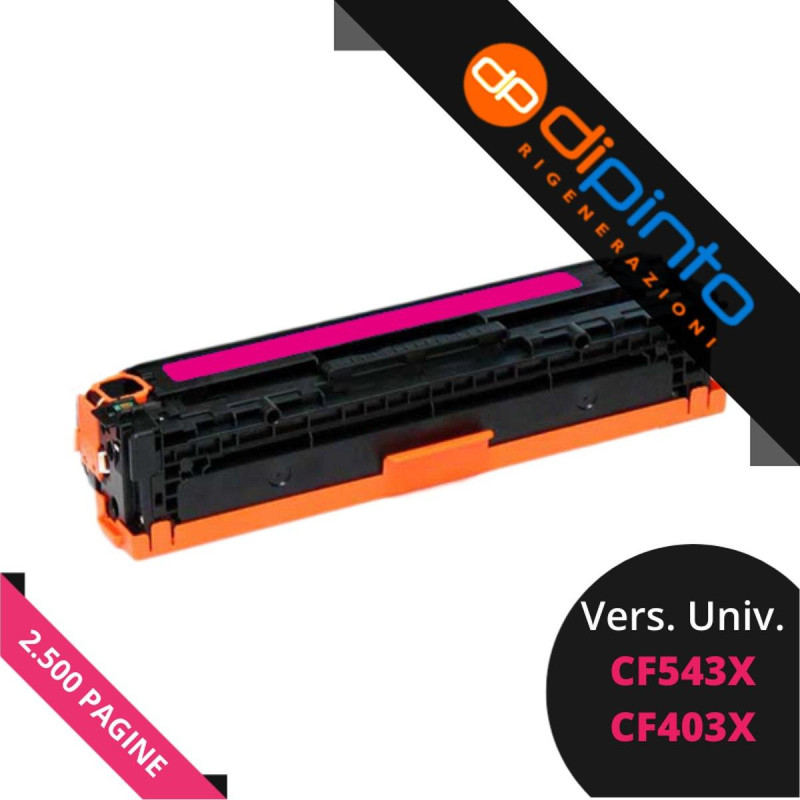 TONER COMPATIBILE (CF543X, CF403X, 045H, 054H) PER HP MFP M280NW (2,5K) MAGENTA XL