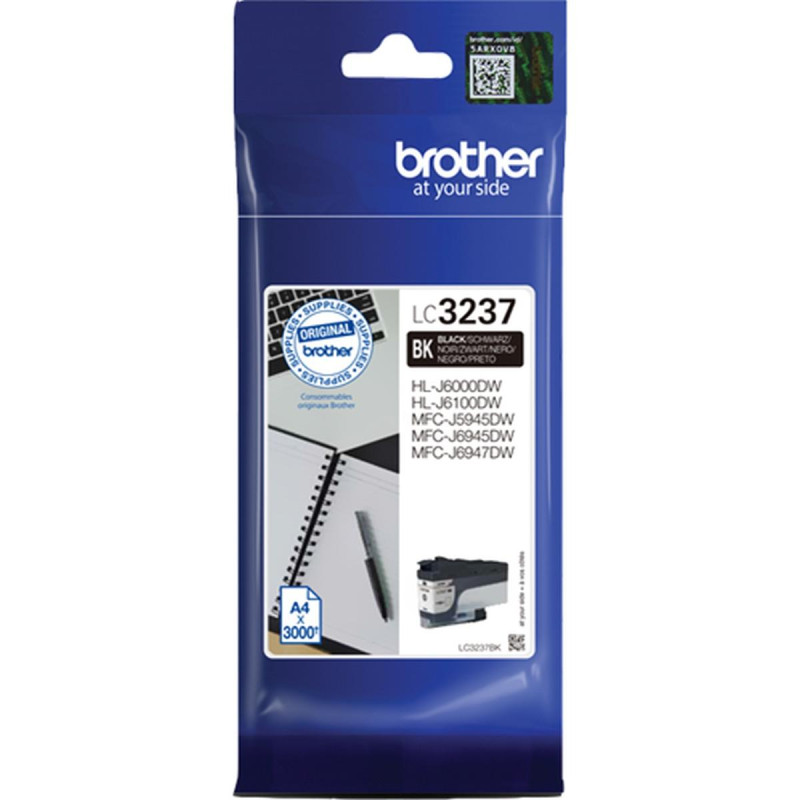 CARTUCCIA ORIGINALE (LC-3237BK) BROTHER MFC-J5945DW (3K) NERO
