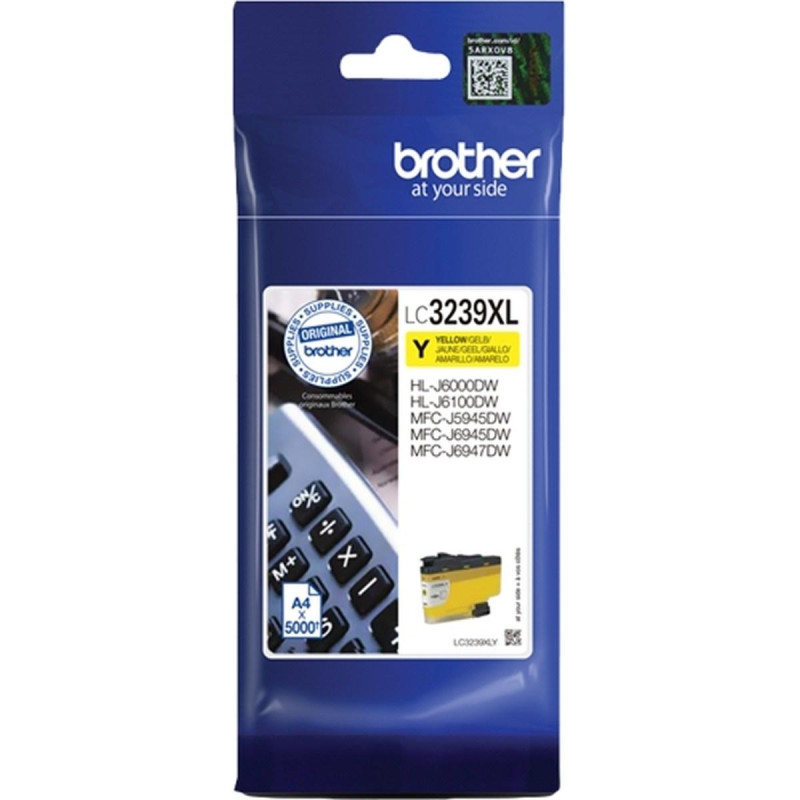CARTUCCIA ORIGINALE (LC-3239XLY) BROTHER MFC-J5945DW (5K) GIALLO XL