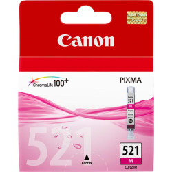 CARTUCCIA ORIGINALE (CLI-521M) CANON IP4600 (9ML) MAGENTA