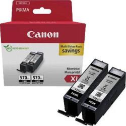 MULTIPACK ORIGINALE (PGI-570XL) CANON MG6850 (2X500PAG) NERO XL