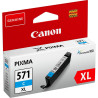CARTUCCIA ORIGINALE (0332C001, CLI-571XLC) CANON MG6850 (10,8ML) CIANO XL