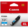 CARTUCCIA ORIGINALE (6444B001, CLI-551XLC) CANON MG5550 (11ML) CIANO XL