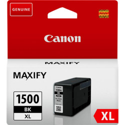 CARTUCCIA ORIGINALE (PGI-1500BKXL, 9182B001) CANON MB2050 (1,2K) NERO XL