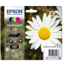 MULTIPACK ORIGINALE 4 PZ (T1806, C13T18064012) EPSON EXPRESSION XP205