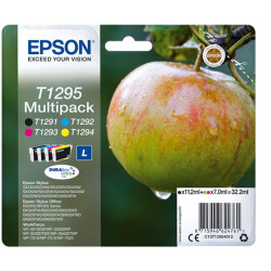 MULTIPACK ORIGINALE (T1295) EPSON STYLUS SX420W (4 CARTUCCE)