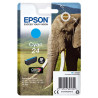 CARTUCCIA ORIGINALE (T2422, 24) EPSON XP750 (360PAG) CIANO