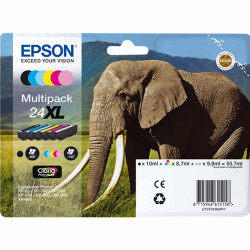 MULTIPACK ORIGINALE (T2438, 24XL) EPSON EXPRESSION PHOTO XP750 (6 PZ)
