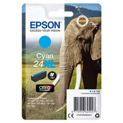 CARTUCCIA ORIGINALE (T2432, 24XL) EPSON XP750 (740PAG) CIANO XL