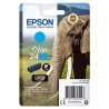 CARTUCCIA ORIGINALE (T2432, 24XL) EPSON XP750 (740PAG) CIANO XL