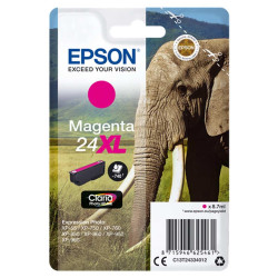 CARTUCCIA ORIGINALE (T2433, 24XL) EPSON EXPRESSION PHOTO XP750 (740PAG) MAGENTA XL