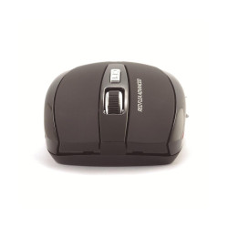 MOUSE USB WIRELESS AVANZATO NGS FLEA 1600 DPI - 5 PULSANTI - USO CON LA MANO DESTRA - COLORE NERO/ROSSO