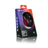 MOUSE USB WIRELESS AVANZATO NGS FLEA 1600 DPI - 5 PULSANTI - USO CON LA MANO DESTRA - COLORE NERO/ROSSO