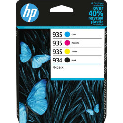 MULTIPACK ORIGINALE (934+935, 6ZC72AE) HP OFFICEJET PRO 6830 (4 PZ)