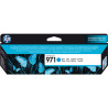 CARTUCCIA ORIGINALE (971, CN622AE) HP OFFICEJET PRO X451 (2,5K) CIANO