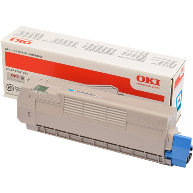 TONER ORIGINALE (46507507) OKI C612 (6K) CIANO