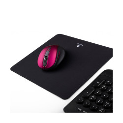 TAPPETINO PER MOUSE NGS KILIM - MICROFIBRA - MISURA 25X21 CM - COLORE NERO
