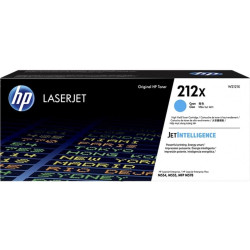 TONER ORIGINALE (W2121X, 212X) HP COLOR LASERJET ENTERPRISE FLOW MFP M578C (10K) CIANO