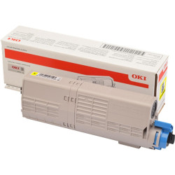 TONER ORIGINALE (46490605) PER OKI C532 (6K) GIALLO