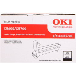UNITÀ TAMBURO ORIGINALE (43381708) OKI C5600, C5700N (20K) NERO