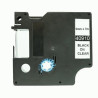 NASTRO NERO SU BIANCO (9 MM X 7 M) PER DYMO D1 (S0720670, 49010)