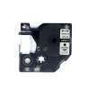 NASTRO NERO SU TRASPARENTE (12 MM X 7 M) PER DYMO D1 (S0720500, 45010)