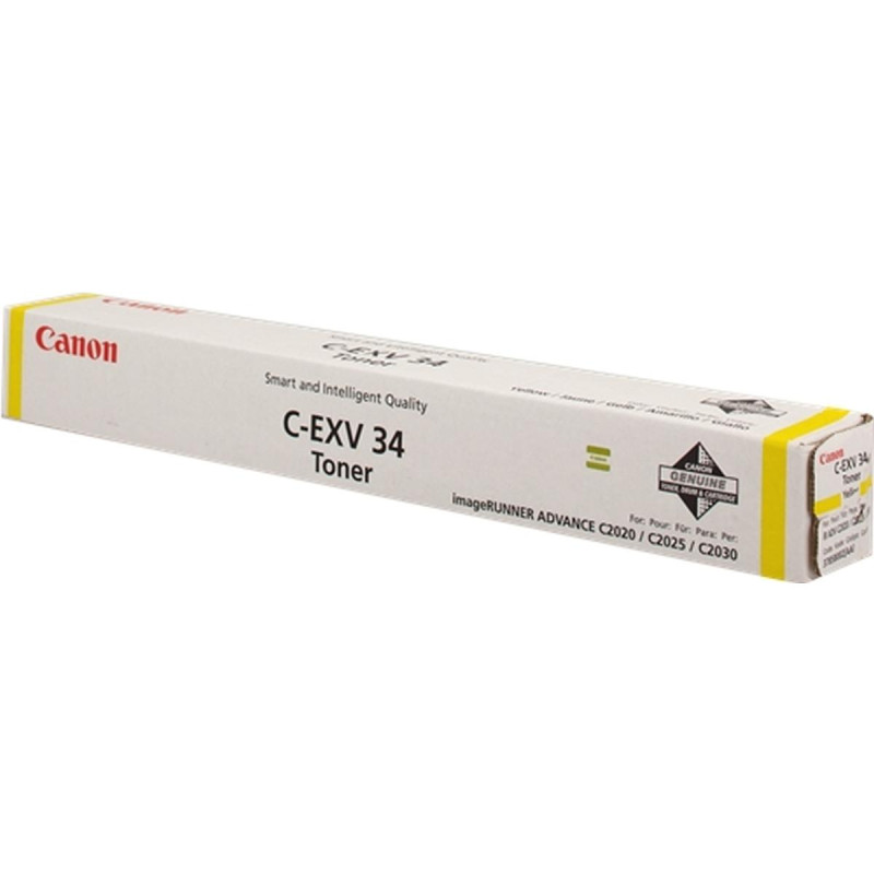 TONER ORIGINALE (C-EXV34Y, 3785B002) CANON IR C2020 (19K) GIALLO