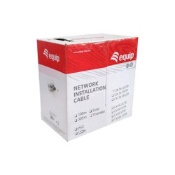 BOBINA CAVO DI RETE CAT.6 U/UTP LSZH / LSOH 305M