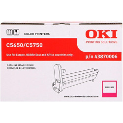 UNITÀ TAMBURO ORIGINALE (43870006) OKI C5650N, C5750N (20K) MAGENTA
