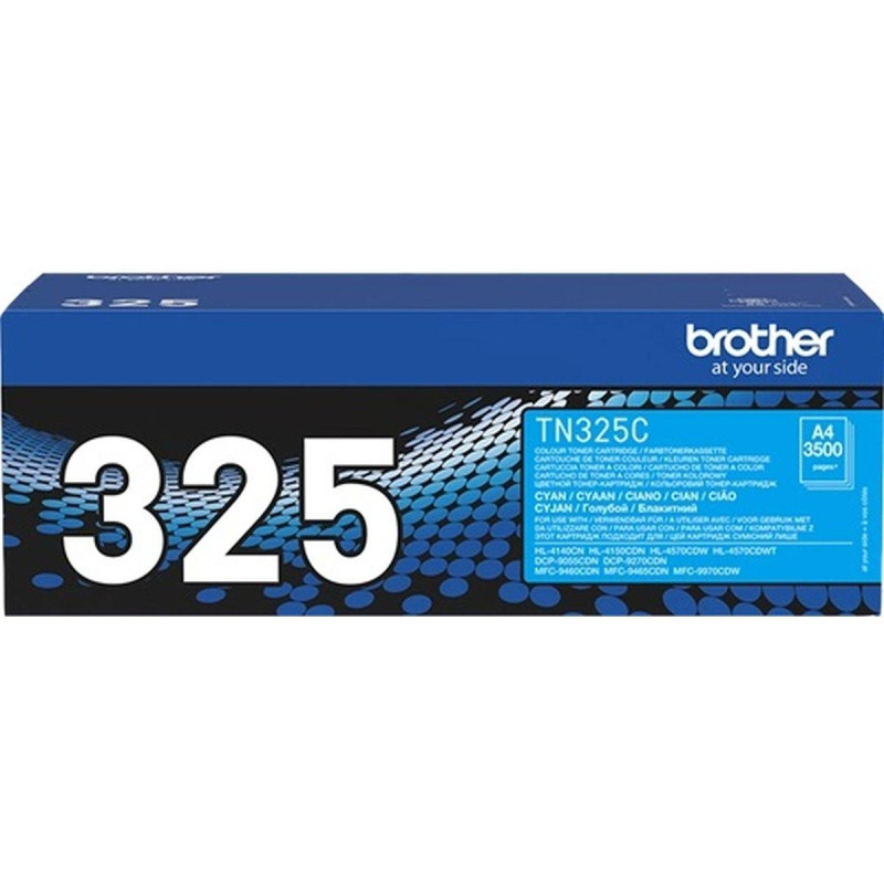 TONER ORIGINALE (TN325C) BROTHER HL-L8250CDN (3,5K) CIANO