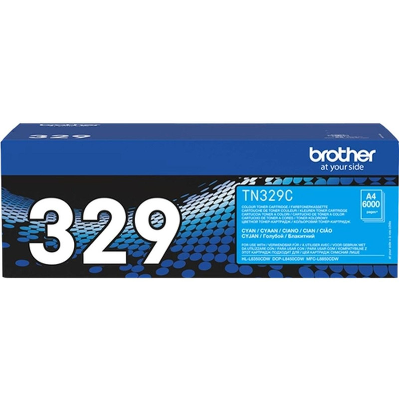 TONER ORIGINALE (TN329C) BROOTHER HL-L8350CDW (6K) CIANO