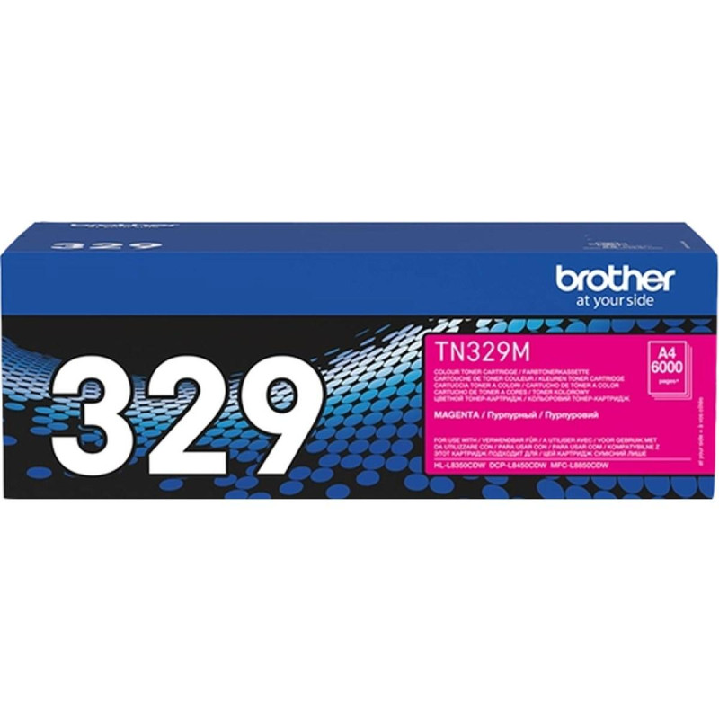 TONER ORIGINALE (TN329M) BROOTHER HL-L8350CDW (6K) MAGENTA