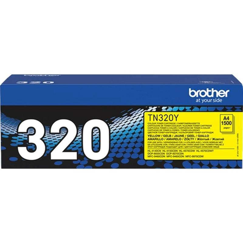 TONER ORIGINALE (TN320Y) BROTHER MFC-9460CDN (1,5K) GIALLO