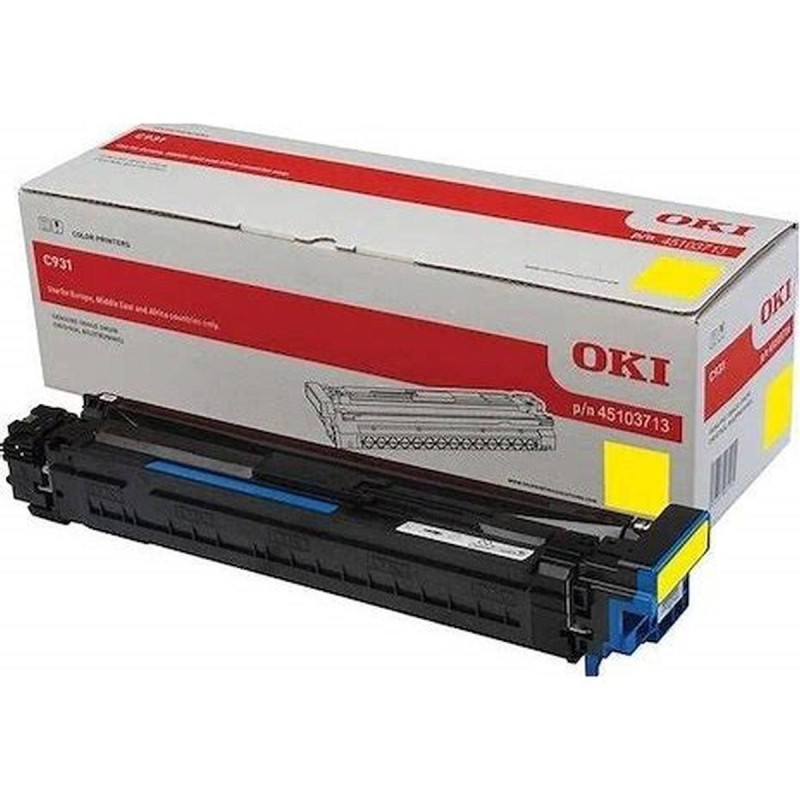 UNITÀ TAMBURO ORIGINALE (45103713) OKI C931 (40K) GIALLO