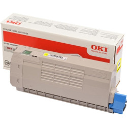 TONER ORIGINALE (46507613) OKI C712 (11,5K) GIALLO