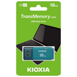 PENDRIVE KIOXIA TRANSMEMORY U202 USB 2.0 MEMORIA 16GB - AZZURRO