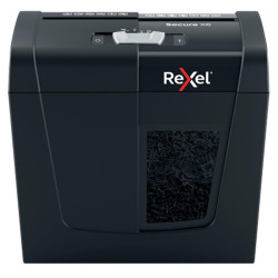 REXEL SECURE X6 DISTRUGGI DOCUMENTI MANUALE A TAGLIO PARTICOLATO - DISTRUGGE FINO A 6 FOGLI - 10L