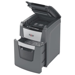 REXEL OPTIMUM AUTOFEED 90X DISTRUGGI DOCUMENTI CON TAGLIO AUTOMATICO DELLE PARTICELLE - 35L - ALIMENTAZIONE AUTOMATICA DA 90 FOG