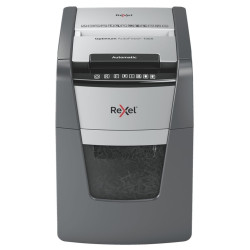 REXEL OPTIMUM AUTOFEED 100X DISTRUGGI DOCUMENTI CON TAGLIO AUTOMATICO DELLE PARTICELLE - 34L - ALIMENTAZIONE AUTOMATICA DA 100 F