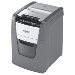 REXEL OPTIMUM AUTOFEED 100X DISTRUGGI DOCUMENTI CON TAGLIO AUTOMATICO DELLE PARTICELLE - 34L - ALIMENTAZIONE AUTOMATICA DA 100 F