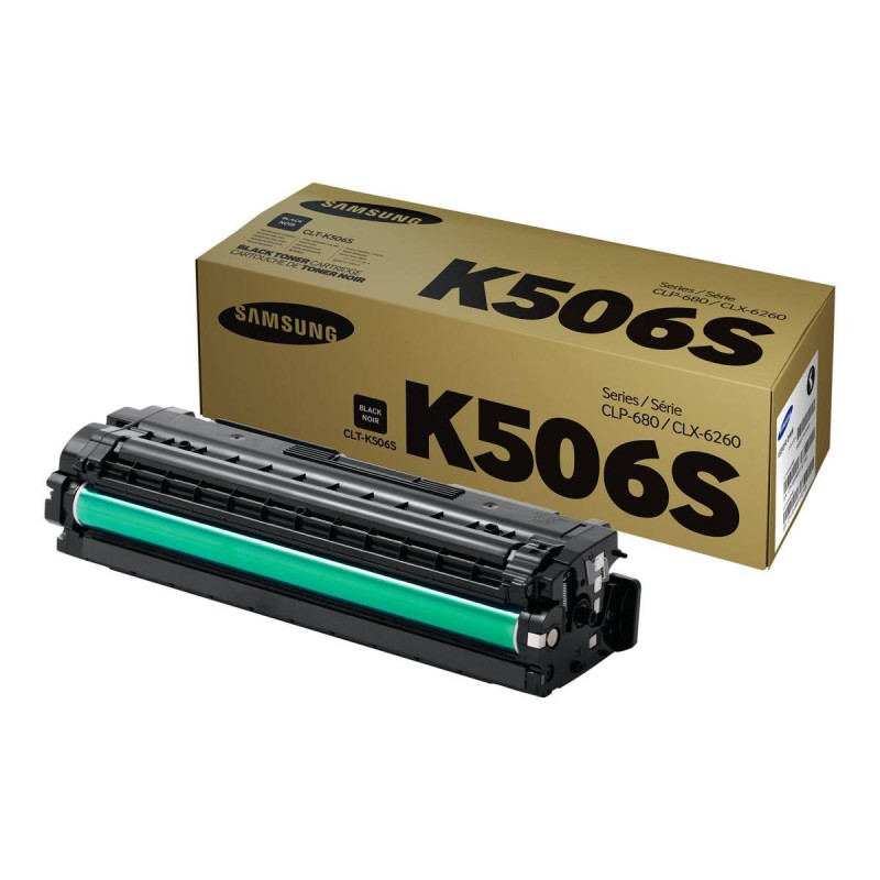 TONER ORIGINALE (CLT-K506S, SU180A) SAMSUNG CLP680 (2K) NERO