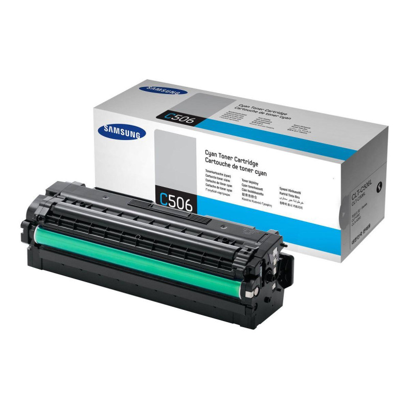 TONER ORIGINALE (CLT-C506L, SU038A) SAMSUNG CLP680 (3,5K) CIANO