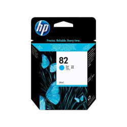 CARTUCCIA PLOTTER ORIGINALE (C4911A, 82) HP DESIGNJET 120 (69ML) CIANO