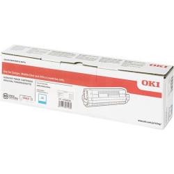 TONER ORIGINALE (47095703) OKI C824N (5K) CIANO
