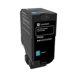 TONER ORIGINALE (74C20C0) LEXMARK CS720DE (3K) CIANO
