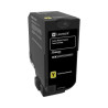 TONER ORIGINALE (74C20Y0) LEXMARK CS720DE (3K) GIALLO