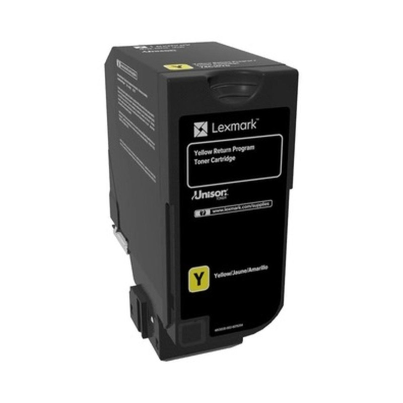 TONER ORIGINALE (74C2SY0) LEXMARK CS720DE (7K) GIALLO XL