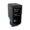 TONER ORIGINALE (74C2SC0) LEXMARK CS720DE (7K) CIANO XL