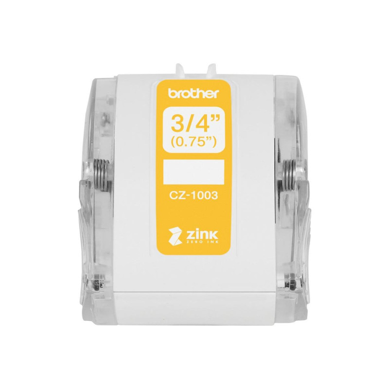 ROTOLO DI ETICHETTE ORIGINALE BROTHER CZ1003 - 19 MM X 5 MT