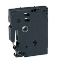 NASTRO COMPATIBILE LAMINATO NERO SU BIANCO PROPART (18MM X 8M) PER BROTHER TZE-241